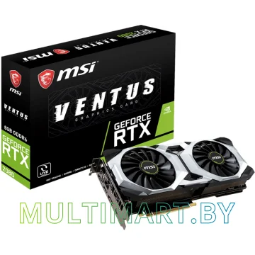 Видеокарта MSI GeForce RTX 2080 Ventus 8GB GDDR6 картинка 5